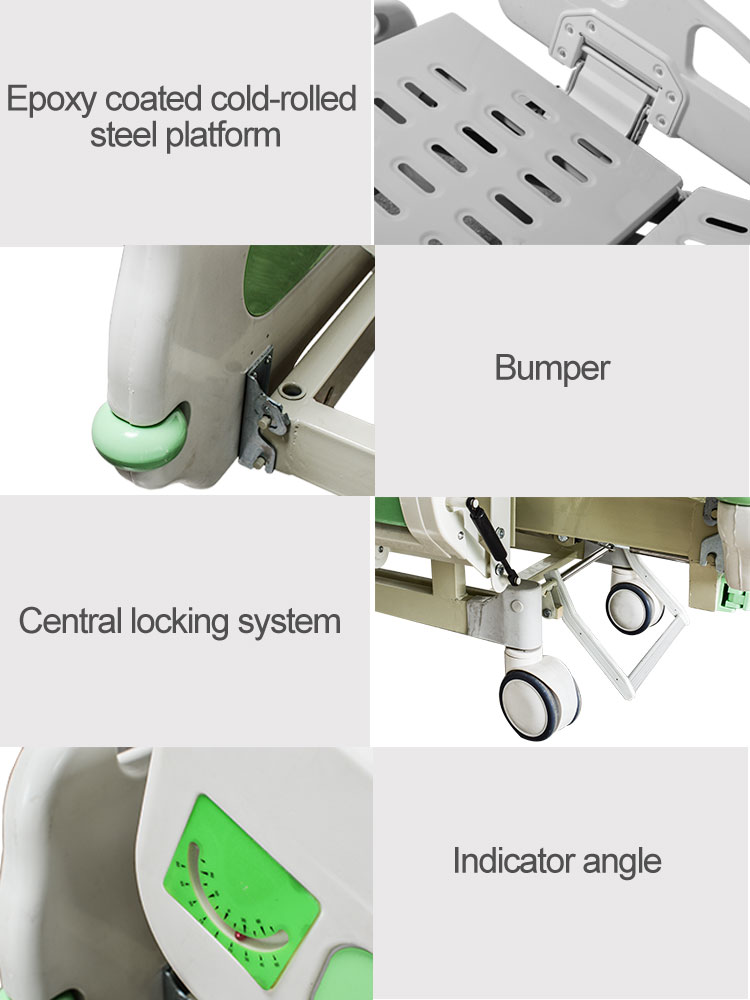 YA-M2-7 Hospital Manual Bed Two Functions YA-M2-7 Hospital Manual Bed Two Functions