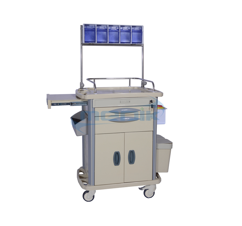 MK-P03 Medical Resuscitation Trolley 