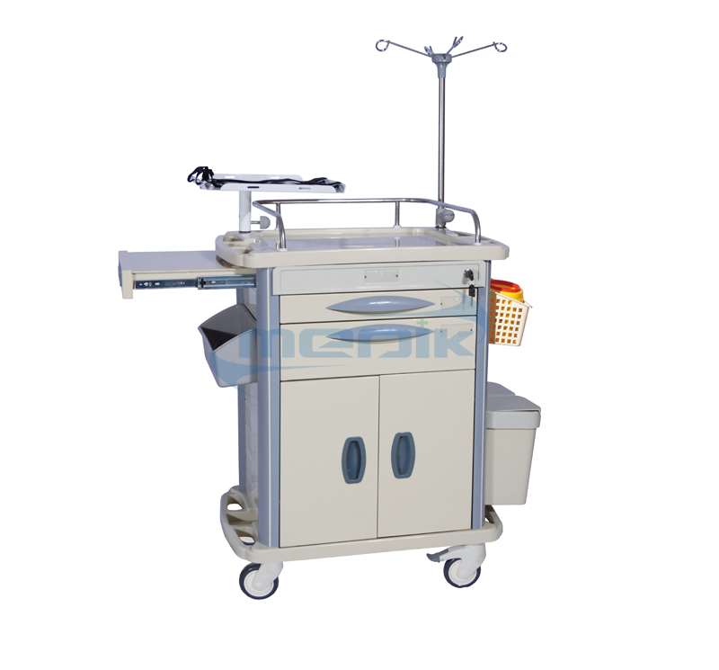 MK-P03 Medical Resuscitation Trolley 
