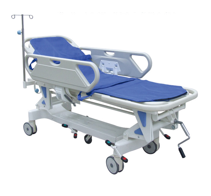 YA-PS05 Patient Transportation Stretcher With Central Brake System