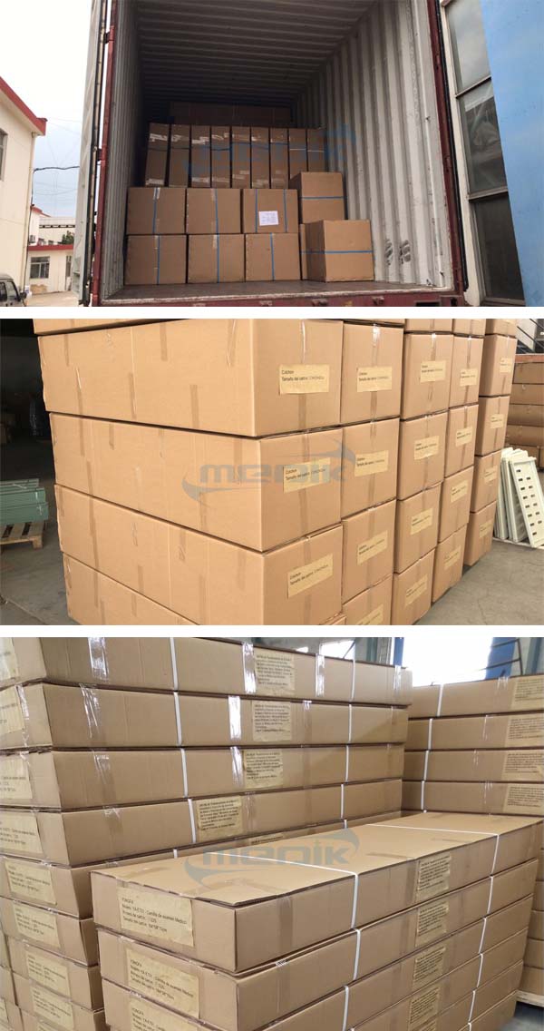 Medik cargando mobiliario hospitalario para contenedor de 40HQ a Centroamérica Medik cargando mobiliario hospitalario para contenedor de 40HQ a Centroamérica