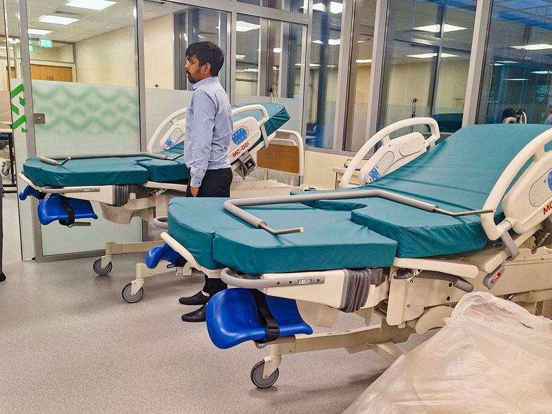 Camillas de parto MC-D01 en UDST Camillas de parto MC-D01 en UDST